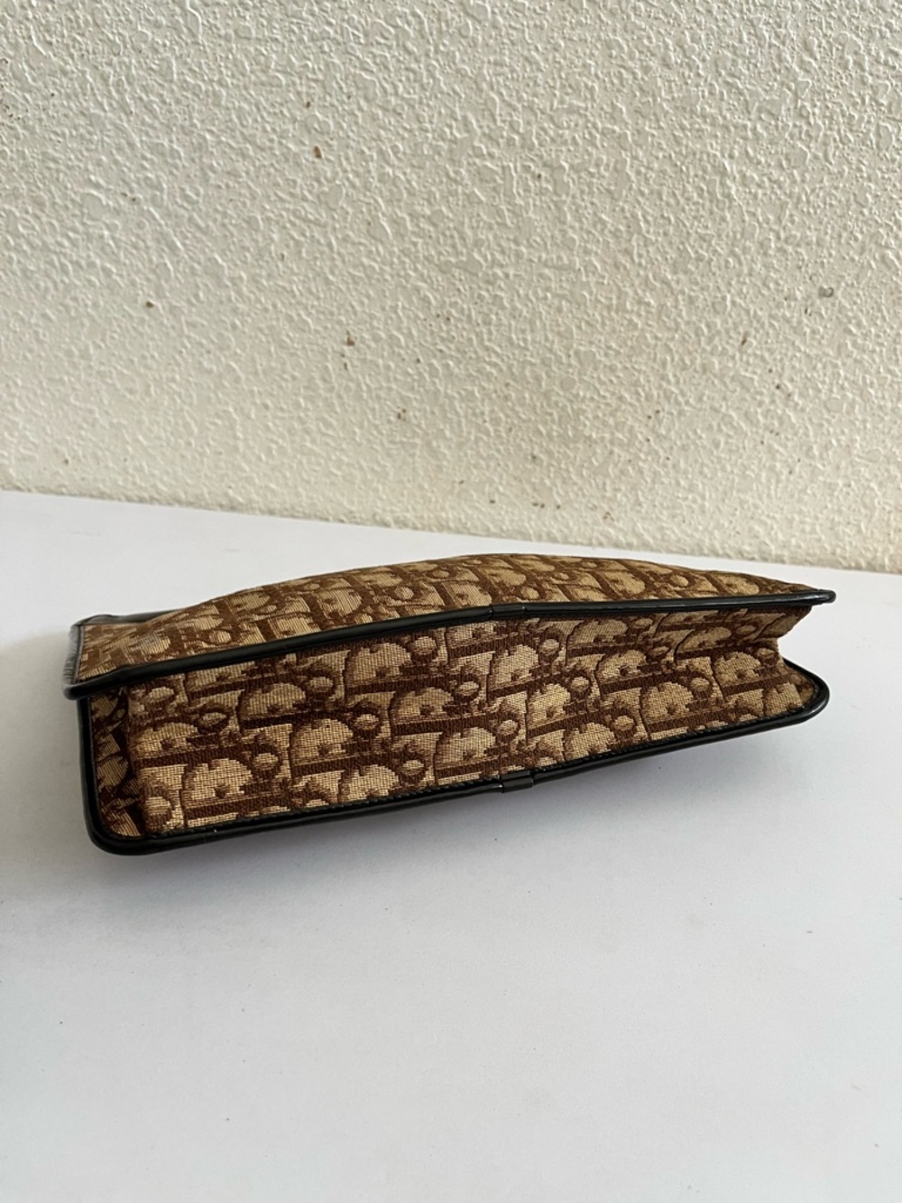 Dior Monogram Canvas Clutch in Brown - Picture 10 of 13